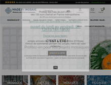 Tablet Screenshot of made-in-mosaic.fr
